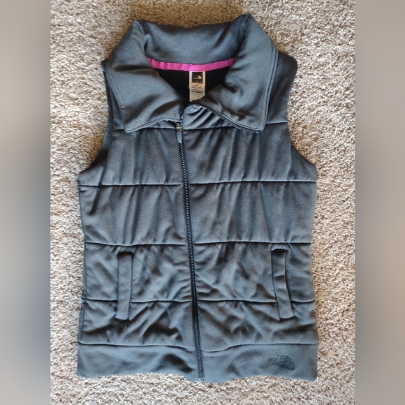 The North Face Jackets & Blazers - The North Face Darella Gray Insulated Puffer Vest Medium
